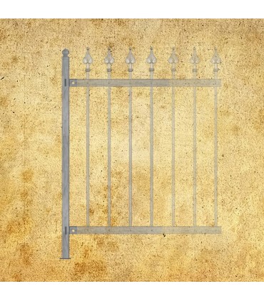 Poteau d'angle DIANA à fixer 1200mm