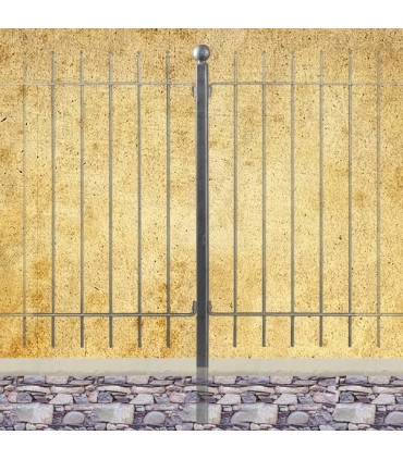 Poteau de cloture Linear à sceller 1350mm