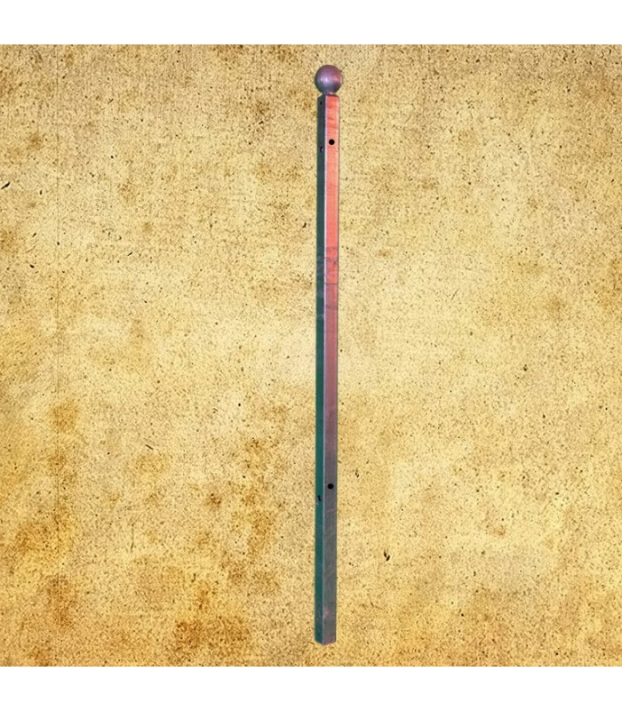 Poteau d'angle de cloture Linear à sceller 1650mm