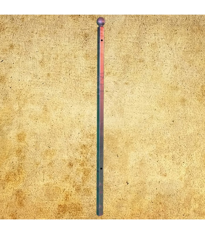 Poteau d'angle de cloture Linear a sceller 1650mm