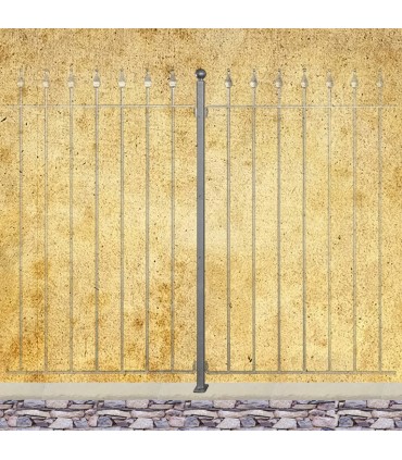 Poteau de cloture à fixer 1500mm