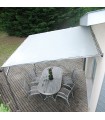 Pergola Murale Mistral 3mx3m livrée en kit à assembler sans soudure