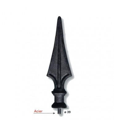 Pointe de lance fonte 230