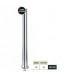 Poteau Ø42,4mm assemblé en INOX304 pour marches