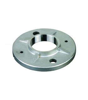 Bride - platine de fixation pour poteau Ø42,4 INOX304