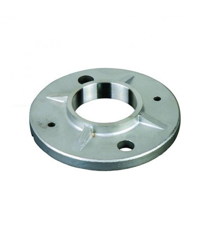 Bride - platine de fixation pour poteau Ø42,4 INOX316