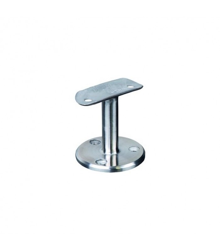 Support vertical pour rampe d'escalier ou garde corps Ø42,4mm INOX304