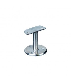 Support vertical pour main courante d'escalier ou de garde corps Ø42,4mm INOX316