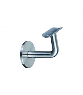 Equerre de rampe - Support mural fixe pour rampe Ø48,3mm INOX304