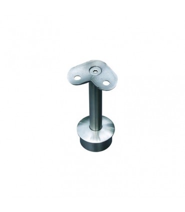 Support d'angle 90° de main courante Ø42,4mm INOX316