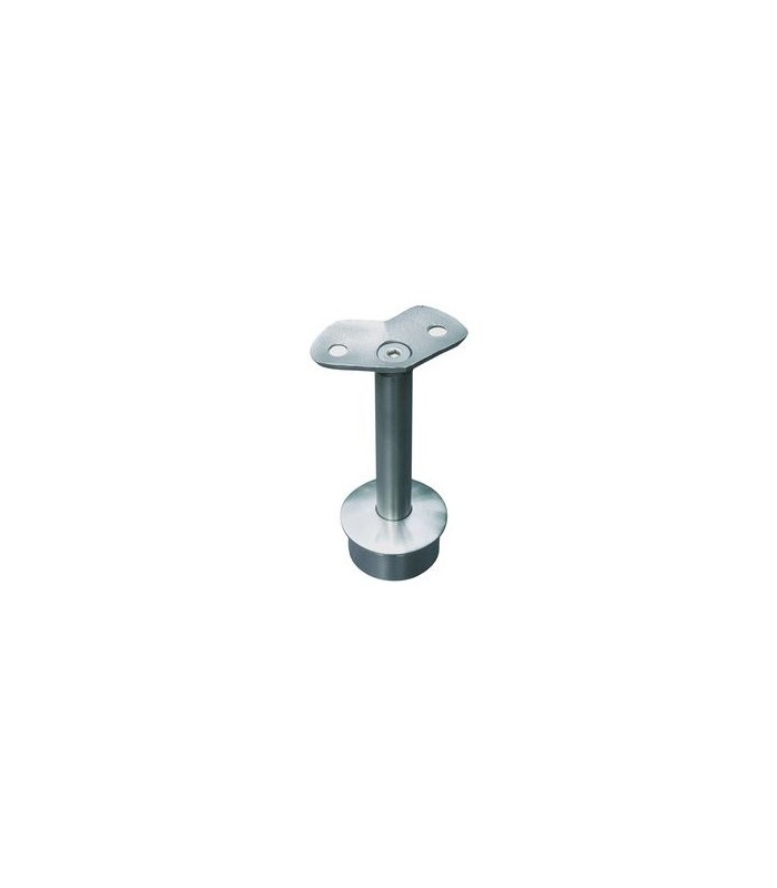Support fixe d'angle 135° pivotant de main courante Ø48,3mm INOX304