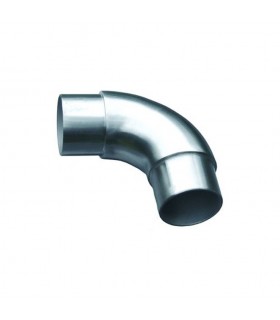 Connecteur arrondi coudé 90° Ø48,3mm INOX304