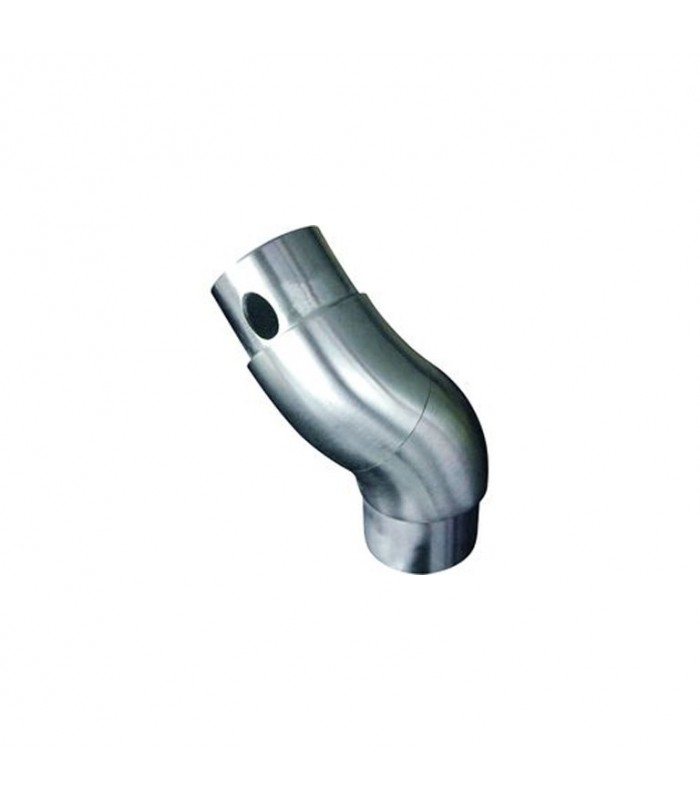 Connecteur réglable de tube rond Ø42,4mm INOX304