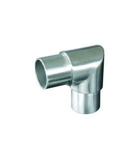 Connecteur en angle coudé 90° Ø42,4mm INOX316