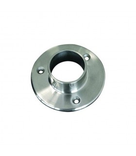 Connecteur droit, plaque de fixation  Ø48,3mm INOX304