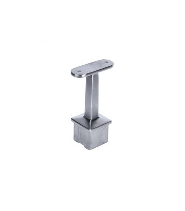 Support de main courante plate et poteau en 40x40mm INOX316