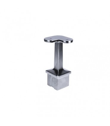 Support d'angle 90° de main courante 40x40mm INOX316