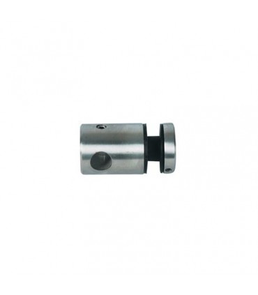 Connecteur en applique pour plexi épr 8mm et rond Ø10mm