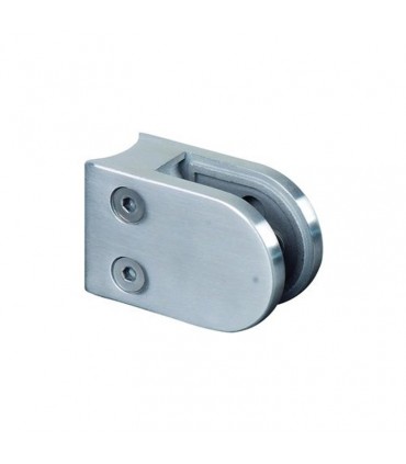 Pince à verre ronde 64mm en INOX316 pour tube Ø42,4mm