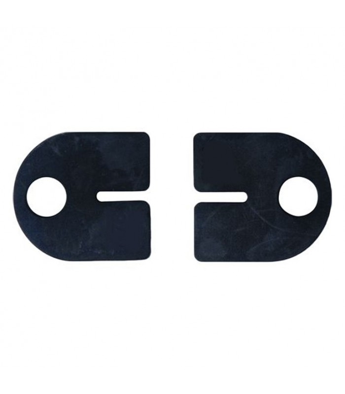 Jeu de 2 caoutchouc pour pinces rondes 64mm à verre epr 12mm