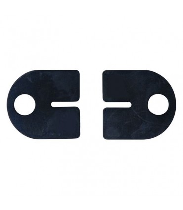 Jeu de 2 caoutchouc pour pinces rondes 41mm à verre epr 8,76mm