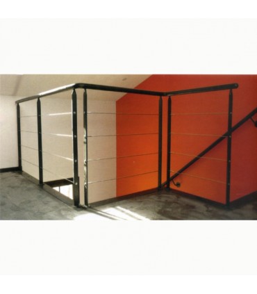 Poteau de départ acier doux hauteur 1m