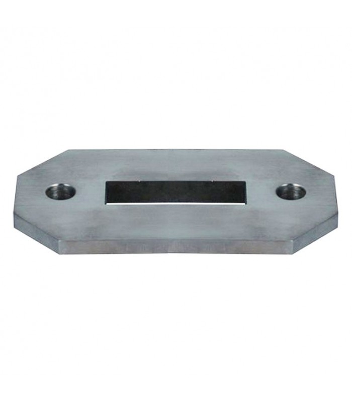 Platine de fixation pour poteau INOX316