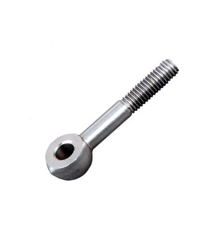 Vis à oeillet pour chape filetée M6 pas à droite pour tendeur de câble
