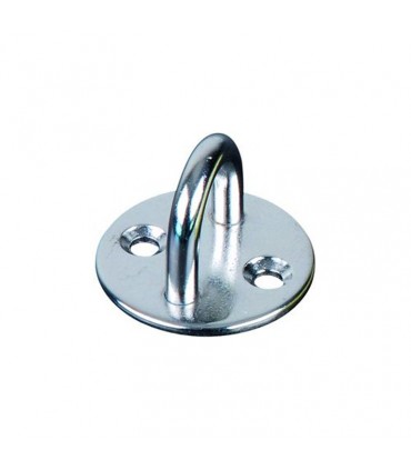 Platine base ronde avec anneau inox 316