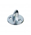 Platine base ronde avec anneau inox 304