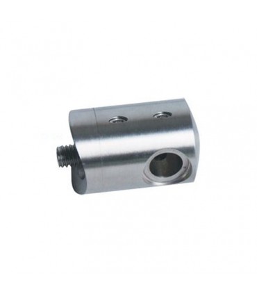 Connecteur en applique pour câble Ø4mm sur tube Ø42,4mm