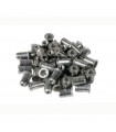 Rivets aluminium M6 pour tubes inox (boite de 50 pièces)