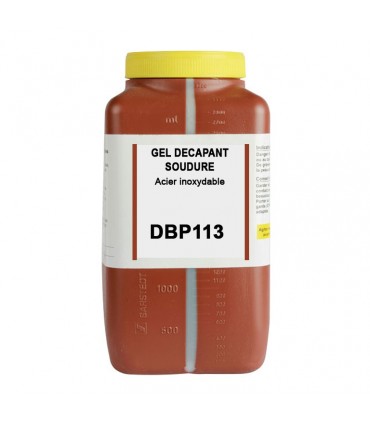 Bidon de gel décapant soudure