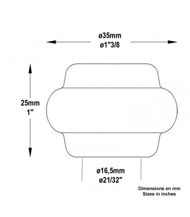 Garniture courte à souder Ø16