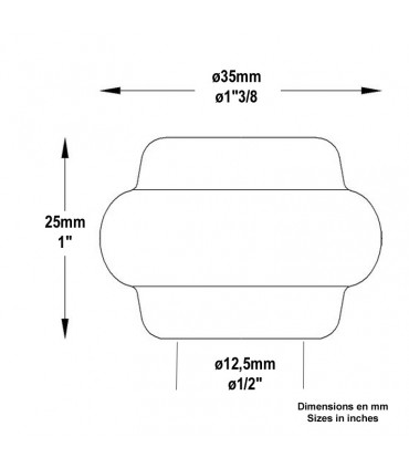 Garniture courte à souder Ø12