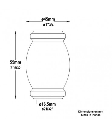 Garniture moyenne à souder Ø16mm
