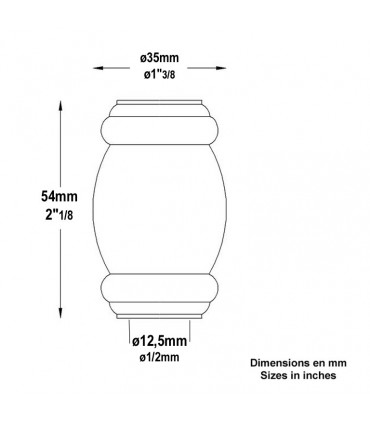 Garniture moyenne à souder Ø12mm