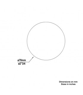 Bille boule de forge Ø70mm