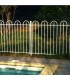 Balustre cintré pour gade corps et piscines H1250mm Ø12mm