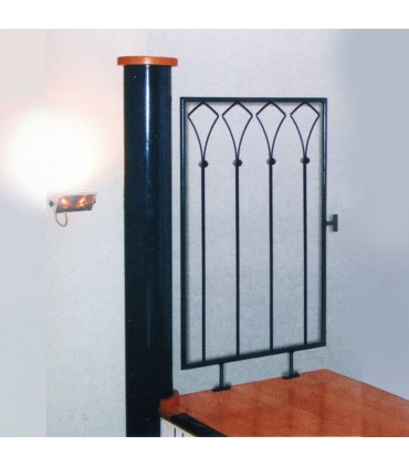 Balustre façon gothique Hauteur 1200mm 14x14mm