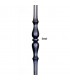 Balustre forgé H1000x25mm Ø12mm
