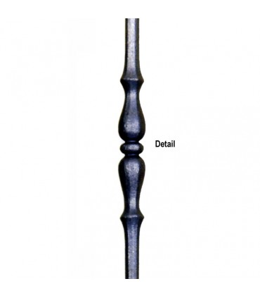 Balustre forgé H1000x25mm Ø12mm