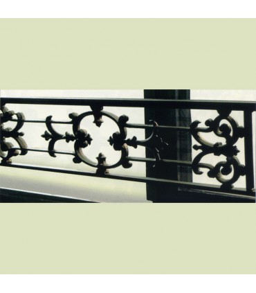 Décoration fonte double face L900mm x 180mm