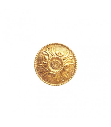 Rosace laiton polie Ø60mm