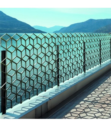 Panneau décoratif Effet 3D L1000x274mm 