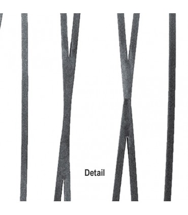 Panneau décoratif rampant à enroulement L465xH975mm 