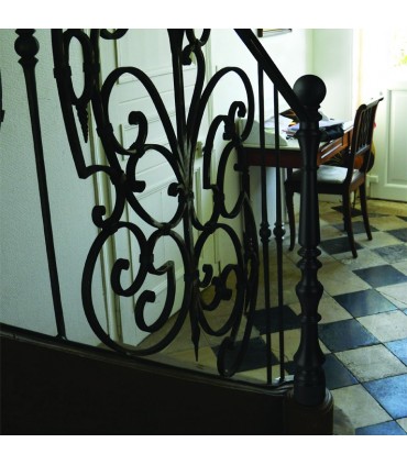 Poteau acier tourné Ø95mm hauteur 760mm