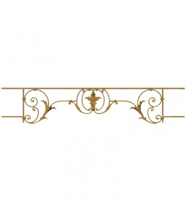 Appui de fenêtre fonte modèle CHAMBORD largeur utile 800 à 950mm