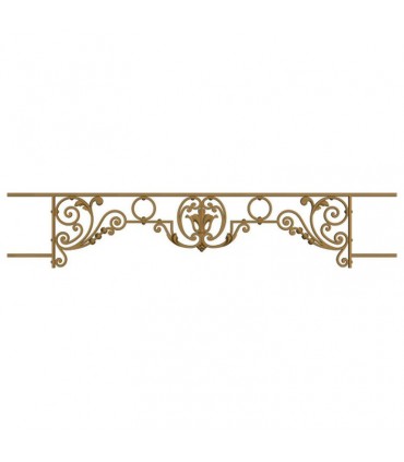 Appui de fenêtre fonte modèle CHINON longueur utile 800 à 950mm