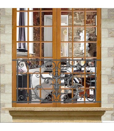 Garde-corps AMBOISE en fonte longueur 1140mm hauteur 610mm